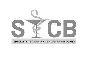 STCB SPECIALTY TECHNICIAN CERTIFICATION BOARD trademark