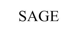 SAGE trademark