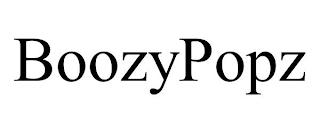 BOOZYPOPZ trademark