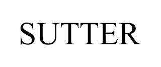 SUTTER trademark