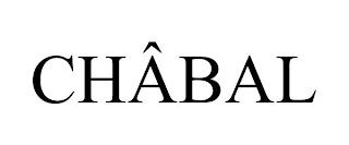 CHÂBAL trademark