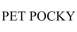 PET POCKY trademark