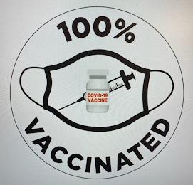 100% VACCINATED trademark