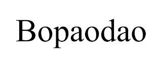 BOPAODAO trademark