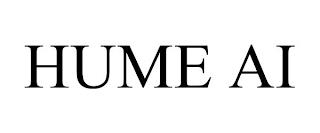 HUME AI trademark