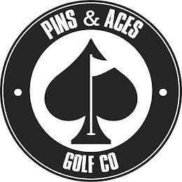 PINS & ACES GOLF CO trademark