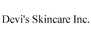 DEVI'S SKINCARE INC. trademark