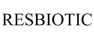 RESBIOTIC trademark