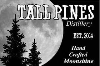 TALL PINES DISTILLERY EST. 2014 HAND CRAFTED MOONSHINE trademark