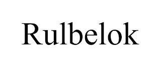 RULBELOK trademark