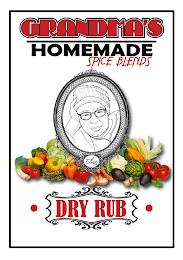 GRANDMA'S HOMEMADE SPICE BLENDS ELIZA DRY RUB trademark