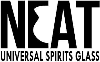 NEAT UNIVERSAL SPIRITS GLASS trademark