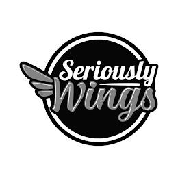 SERIOUSLY WINGS trademark