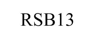 RSB13 trademark