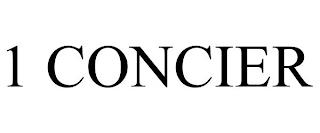 1 CONCIER trademark