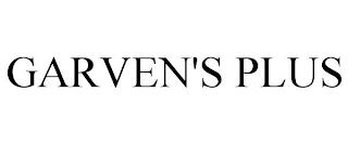 GARVEN'S PLUS trademark