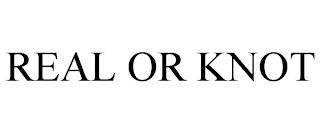 REAL OR KNOT trademark