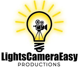 LIGHTSCAMERAEASY PRODUCTIONS trademark