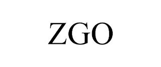 ZGO trademark