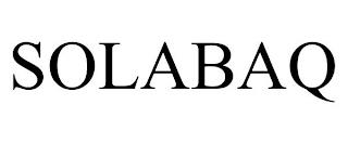 SOLABAQ trademark