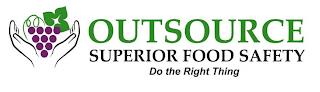 OUTSOURCE SUPERIOR FOOD SAFETY DO THE RIGHT THING trademark