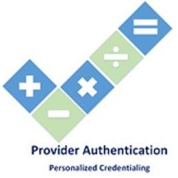 PROVIDER AUTHENTICATION PERSONALIZED CREDENTIALING trademark