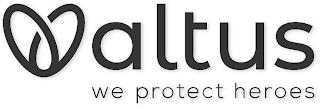 ALTUS WE PROTECT HEROES trademark