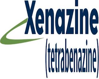 XENAZINE (TETRABENAZINE) trademark