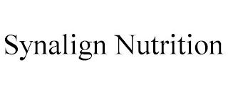 SYNALIGN NUTRITION trademark