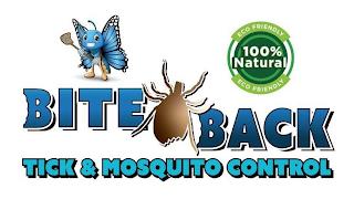 BITE BACK TICK & MOSQUITO CONTROL ECO FRIENDLY 100% NATURAL ECO FRIENDLY trademark