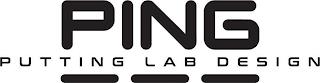 PING PUTTING LAB DESIGN trademark