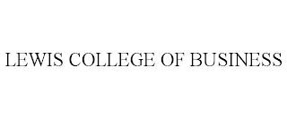 LEWIS COLLEGE OF BUSINESS trademark