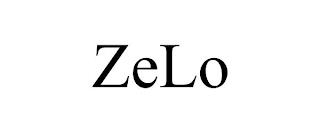 ZELO trademark