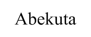 ABEKUTA trademark