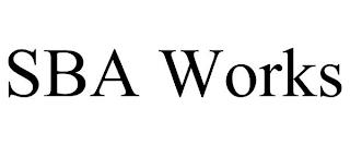 SBA WORKS trademark