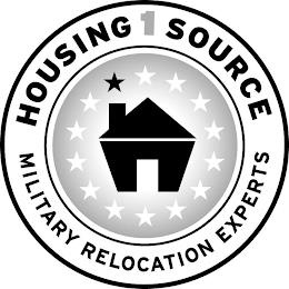 HOUSING 1 SOURCE MILITARY RELOCATION EXPERTS trademark