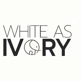 WHITE AS IVORY trademark