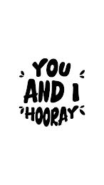 YOU AND I HOORAY trademark