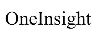 ONEINSIGHT trademark