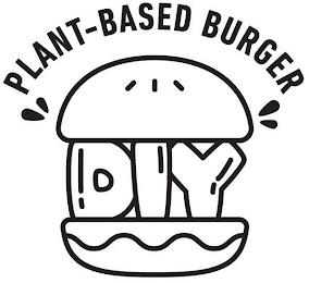 DIY PLANT-BASED BURGER trademark