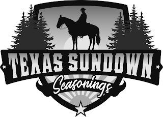 TEXAS SUNDOWN SEASONINGS trademark