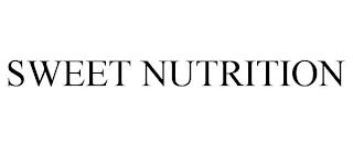 SWEET NUTRITION trademark