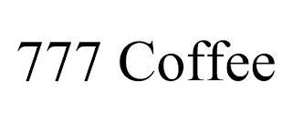 777 COFFEE trademark