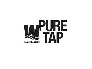 W LOUISVILLE WATER PURE TAP trademark