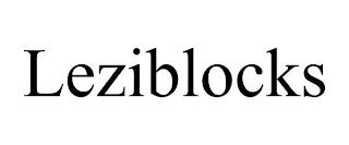 LEZIBLOCKS trademark