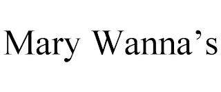 MARY WANNA'S trademark