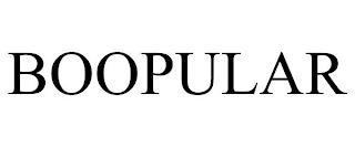 BOOPULAR trademark