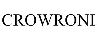 CROWRONI trademark