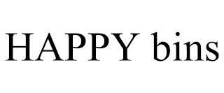 HAPPY BINS trademark