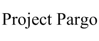 PROJECT PARGO trademark